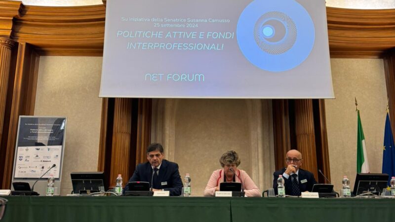 “Politiche attive del lavoro e fondi interprofessionali”, l’intervento del sindaco di Capri al Net Forum al Senato