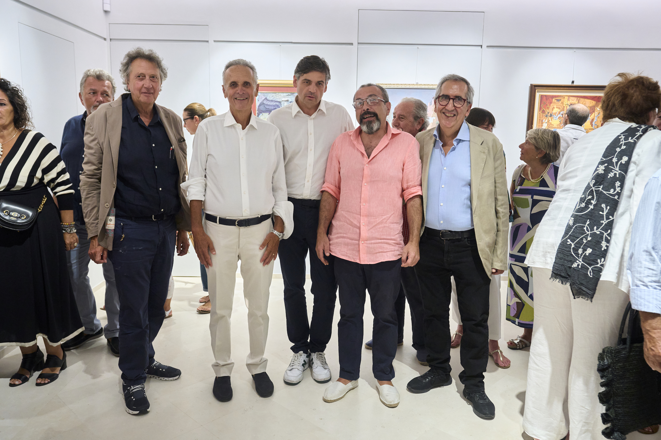 La grande retrospettiva dedicata a Laboccetta ha inaugurato “Insula”, lo spazio espositivo della Fondazione Serena Messanelli Zweig