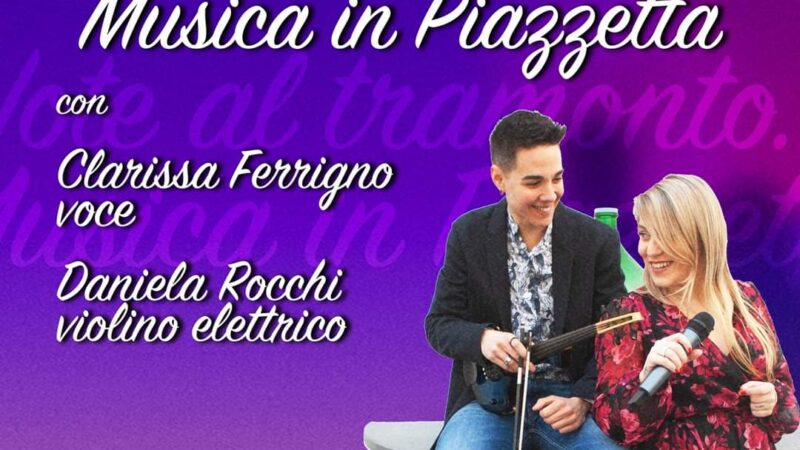 Note al tramonto, musica in Piazzetta a Capri con Clarissa Ferrigno e Daniela Rocchi