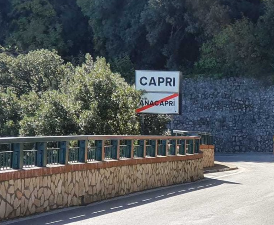 Affidati gli interventi di messa in sicurezza di tratti del costone della Provinciale Capri/Anacapri interessati da smottamenti