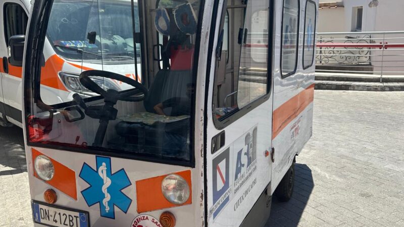 Nuovamente guasto il carrello-ambulanza del 118 di Capri: è fermo da giorni