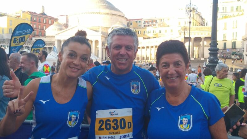 Podismo: terzetto di atleti della Poly Running Capri alla Neapolis Marathon