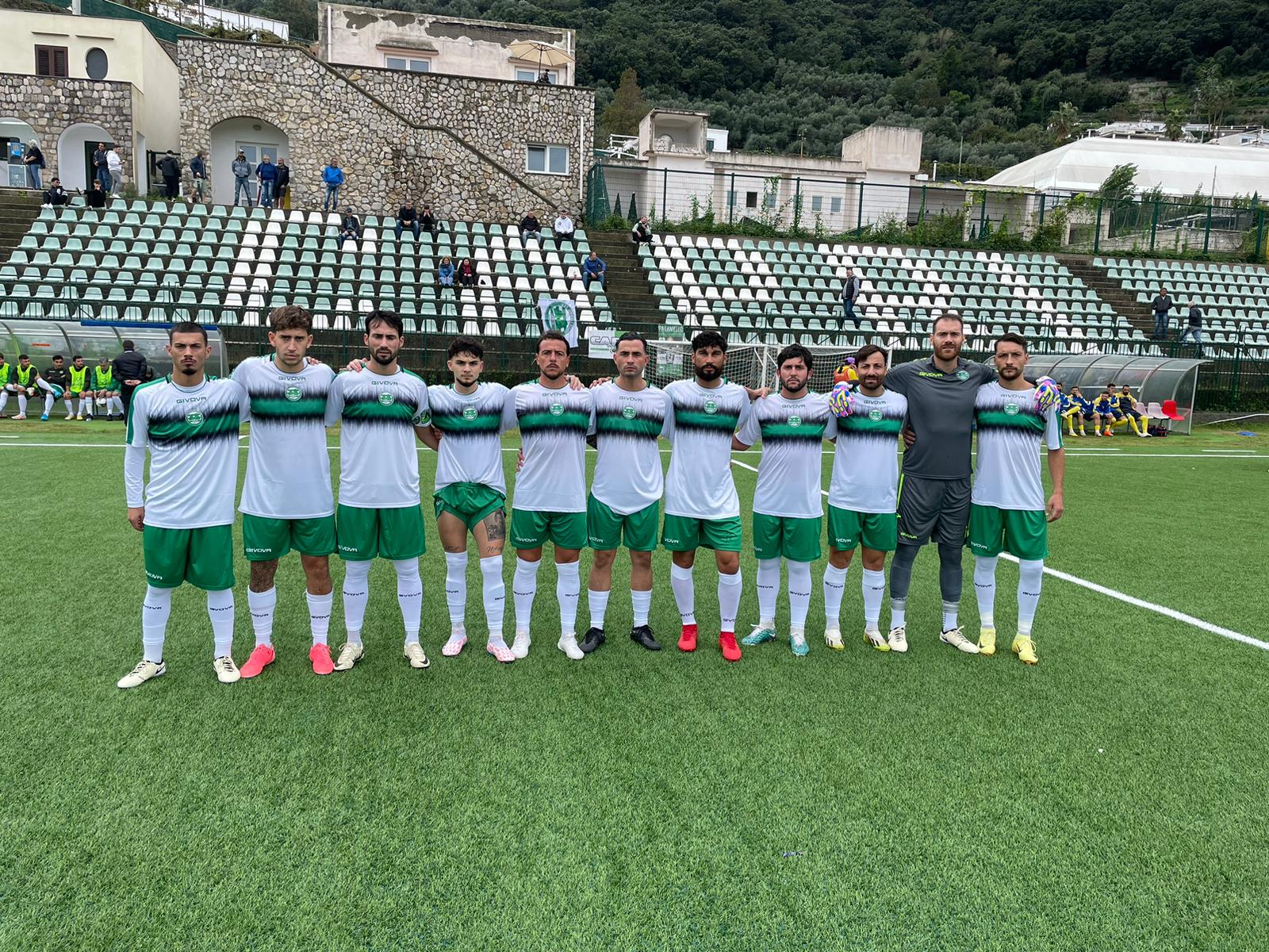 Calcio (Prima Categoria): la Gb Caprese a punteggio pieno affonda il Sant’Aniello Gragnano