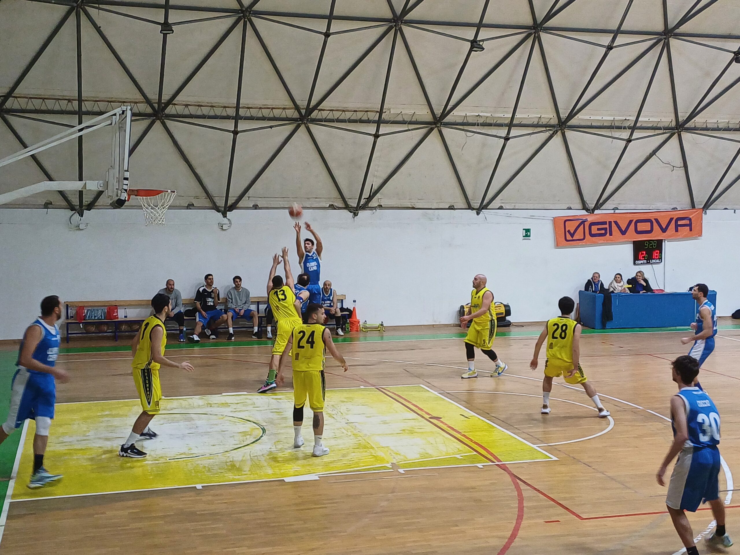 Basket (Divisione 2): grande Olimpia Capri, battuto il Granianum