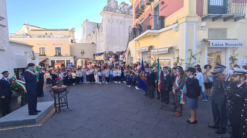 Le celebrazioni sull’isola di Capri della ricorrenza del 4 novembre (photogallery)