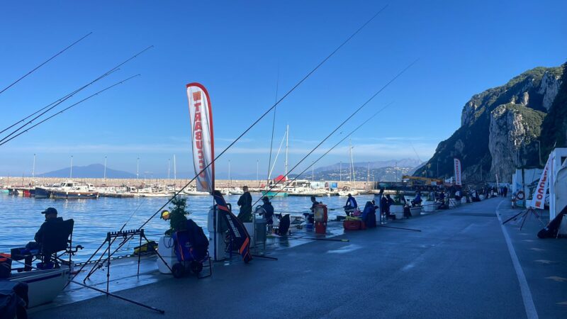 Fishing Capri Island Tournament, avvincente sfida tra quaranta pescatori