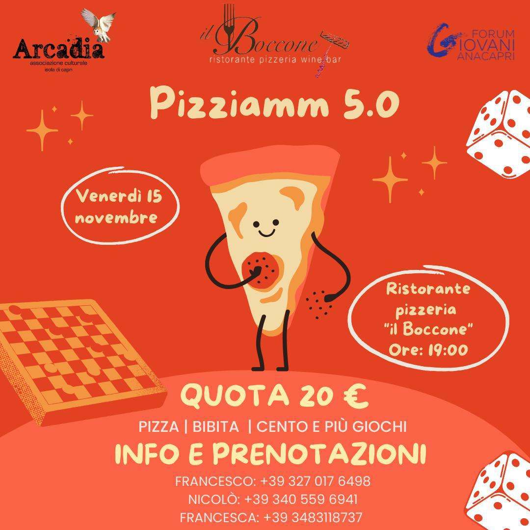 Forum dei Giovani di Anacapri e Arcadia: al Boccone la quinta edizione di “Pizziamm 5.0”