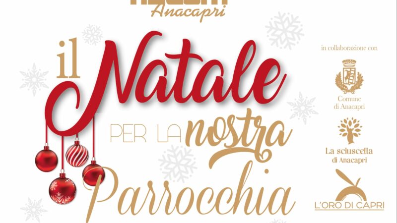 L’Amore riscalda il cuore: il Natale solidale dell’Ascom. La comunità di Anacapri scende in campo a favore della sala parrocchiale