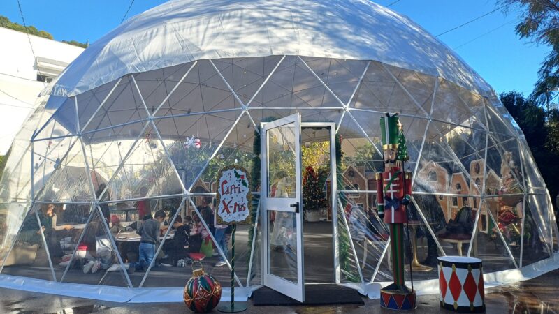 I folletti e la slitta di Babbo Natale: laboratori di espressione sonora alla cupola geodetica di Capri