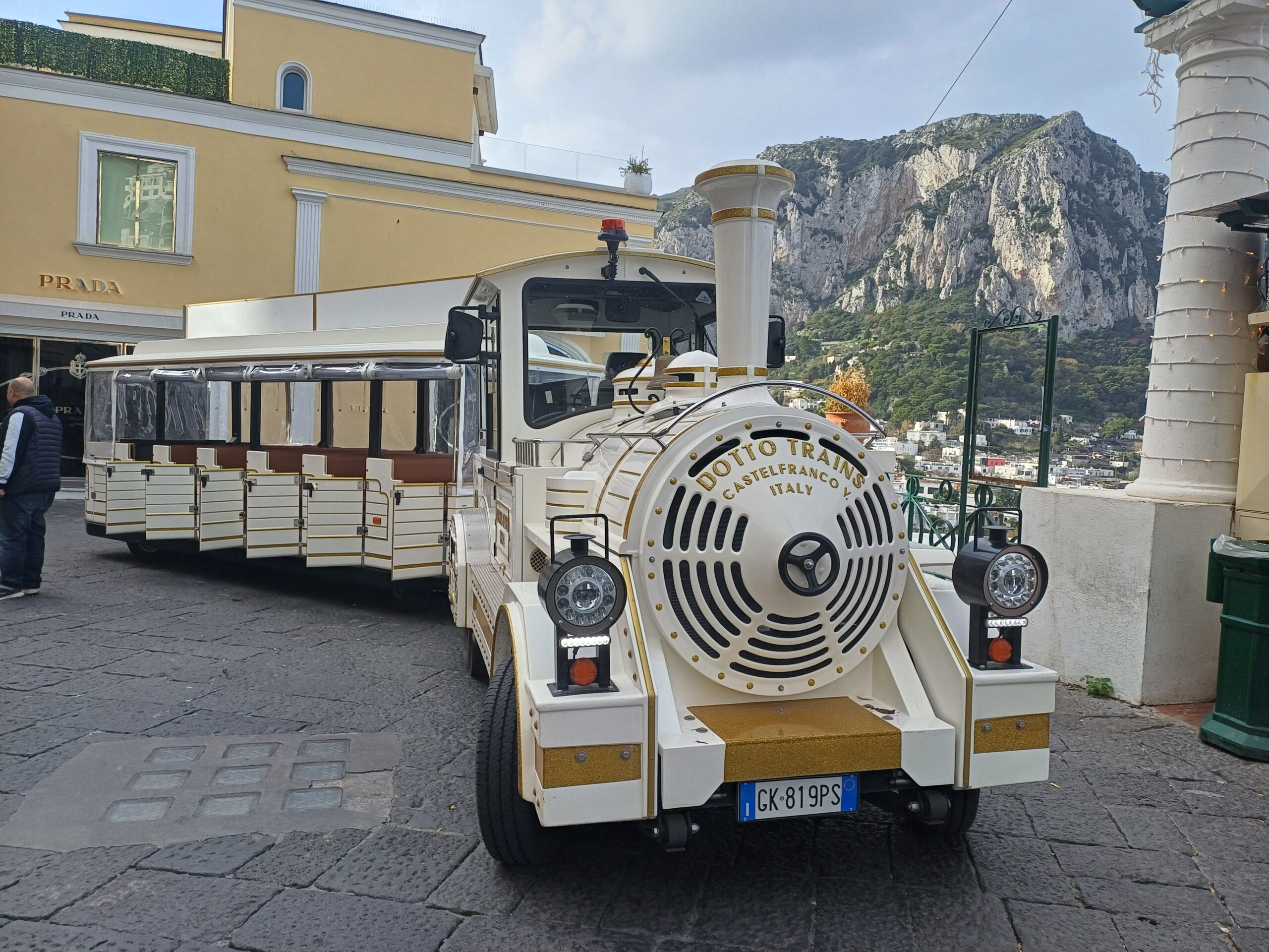 Fino all’8 gennaio a Capri il trenino di Natale