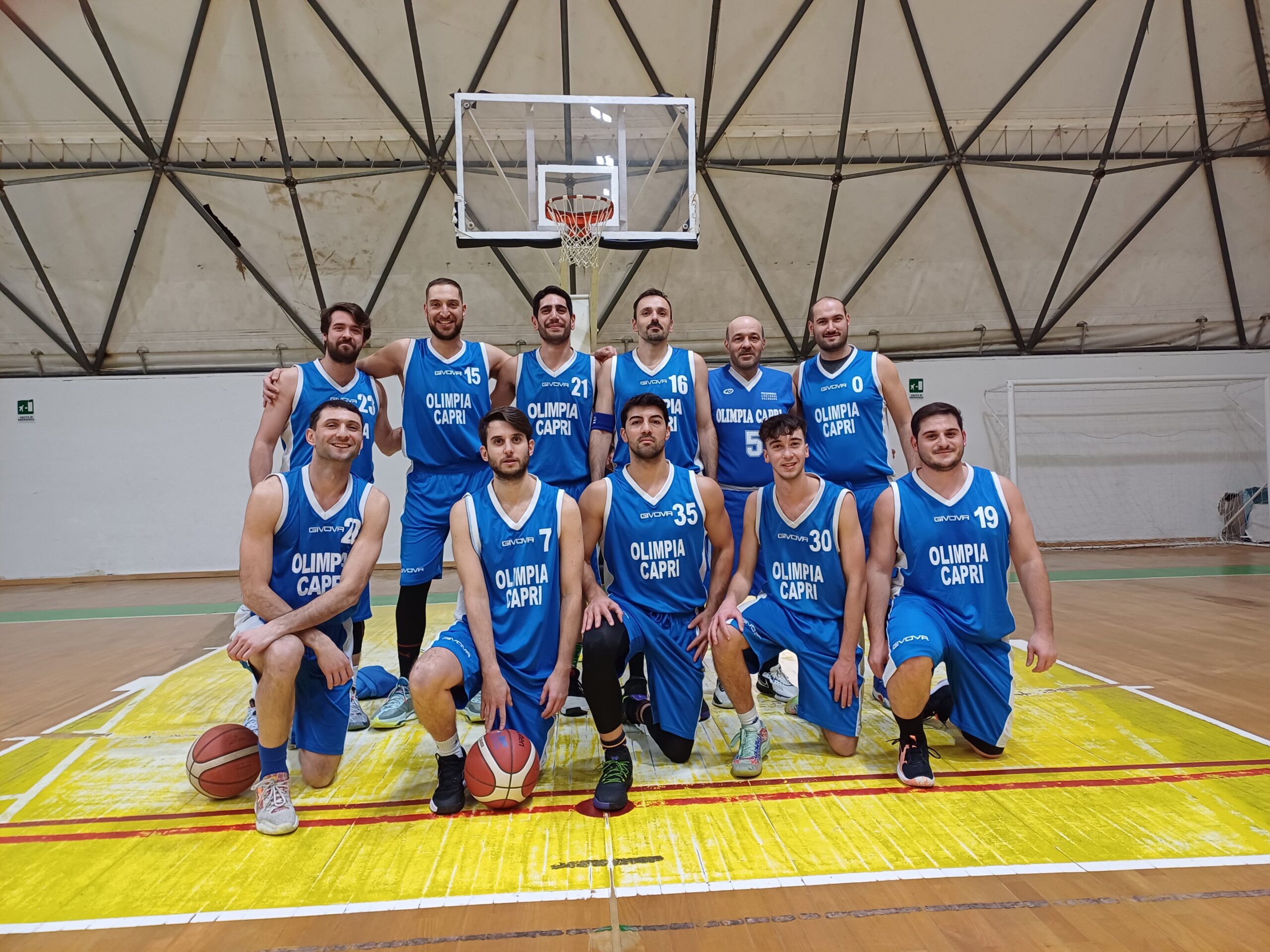 Basket (Divisione 2): riscatto Capri, l’Olimpia chiude l’anno con una bella vittoria battendo Siano