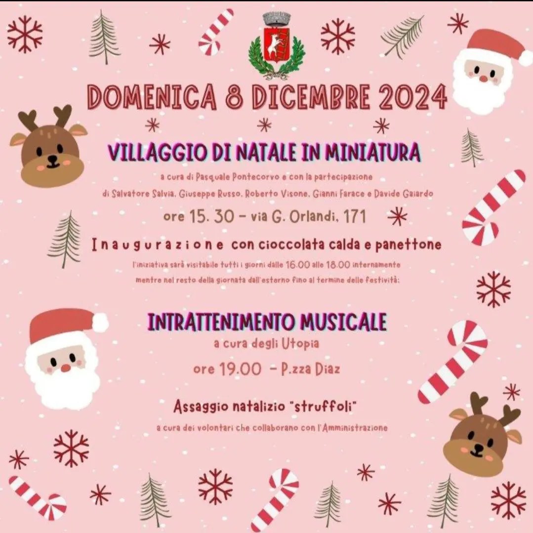 Si inaugura l’8 dicembre ad Anacapri il villaggio di Natale in miniatura