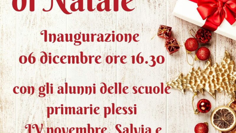 L’inaugurazione dei mercatini di Natale a Capri