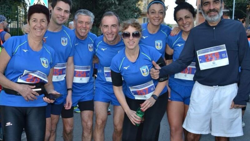 Folta rappresentanza della Poly Running Capri alla gara podistica “Corri per Quarto”