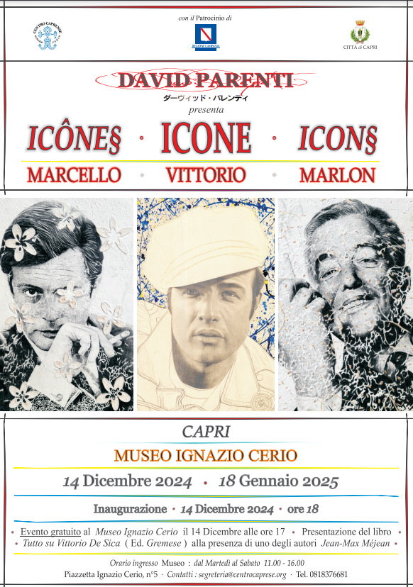 Un’esposizione a Capri per celebrare Marcello Mastroianni, Vittorio De Sica e Marlon Brando