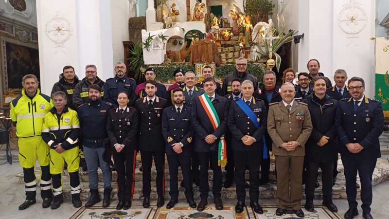 San Sebastiano patrono della Polizia Municipale: celebrazione nell’ex cattedrale di Capri (photogallery)