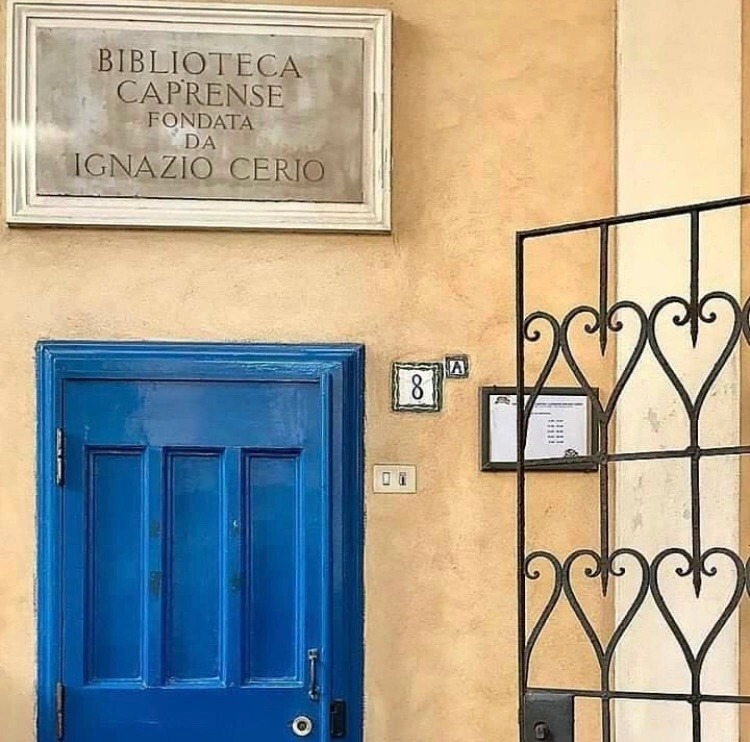 Riapre la biblioteca del Centro Caprense Ignazio Cerio dopo i lavori di manutenzione