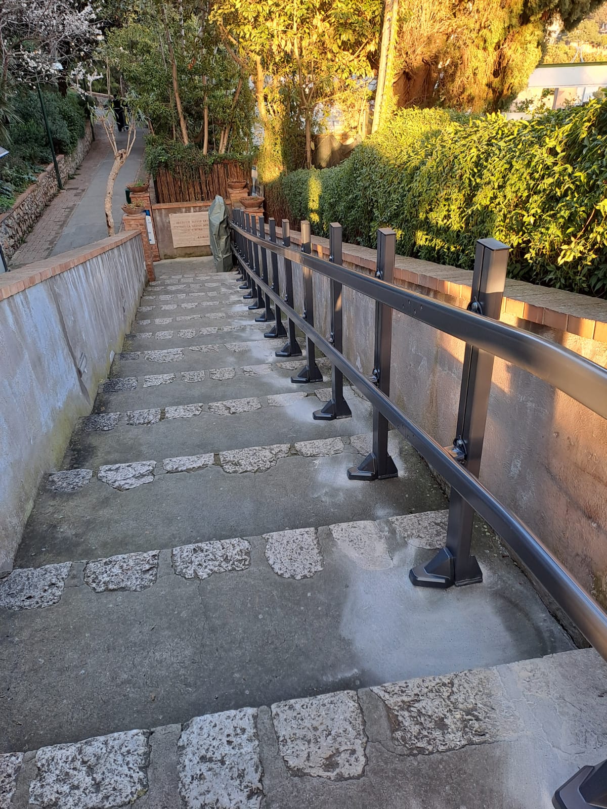 Giardini d’Augusto a Capri accessibili a tutti: ultimati gli interventi per l’abbattimento delle barriere architettoniche (photogallery)