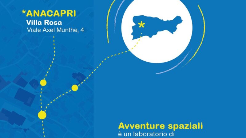 Ad Anacapri il workshop “Avventure Spaziali”, laboratorio creativo di esplorazioni urbane per i bambini dell’isola