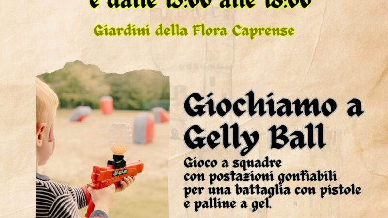 Armi innocue, divertimento puro: approda a Capri il gioco gelly ball