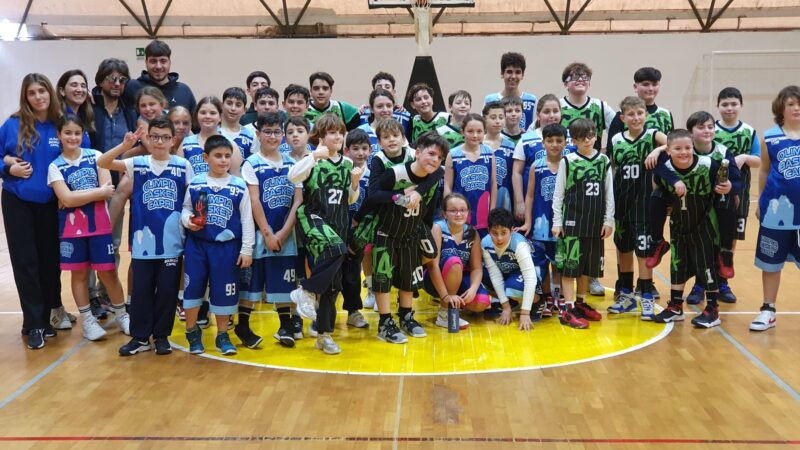 Minibasket: giornata di sport e divertimento grazie al gemellaggio tra Olimpia Capri e Torre Annunziata